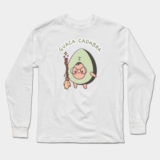 Guaca Cadabra - Funny Avacado Long Sleeve T-Shirt